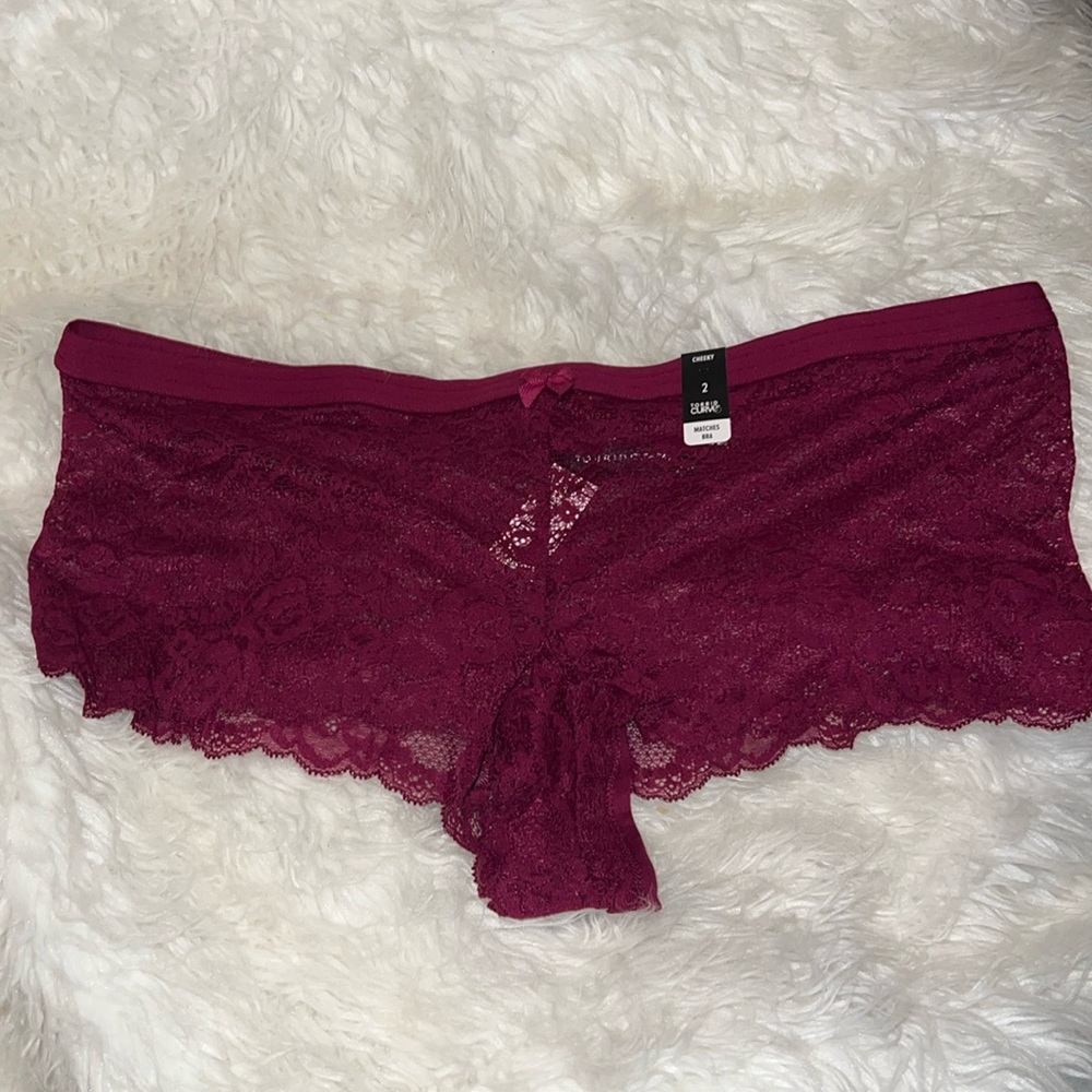 Torrid size 2 Cheeky Super Soft Lace Mid-Rise Panty